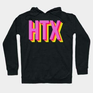 HTX in pink Hoodie